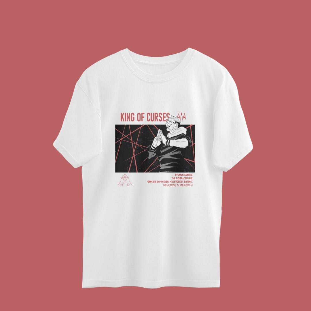 King of Curses Tee White